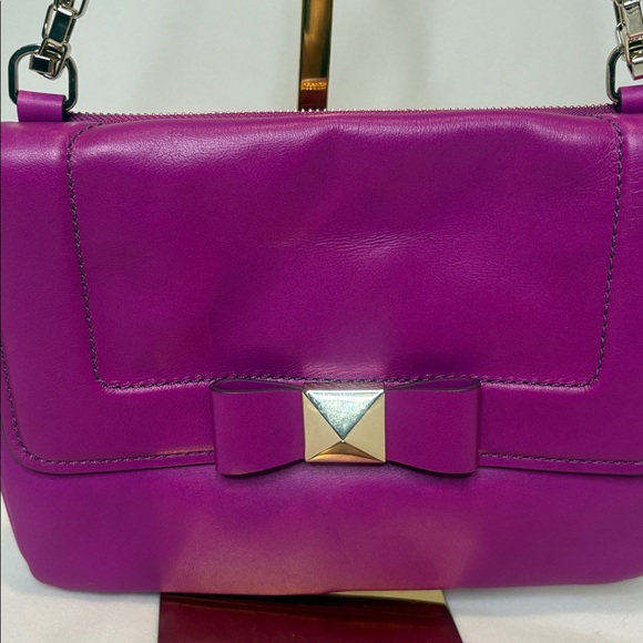 Kate spade pink bow shoulder and crossbody bag - Picture 2 of 7